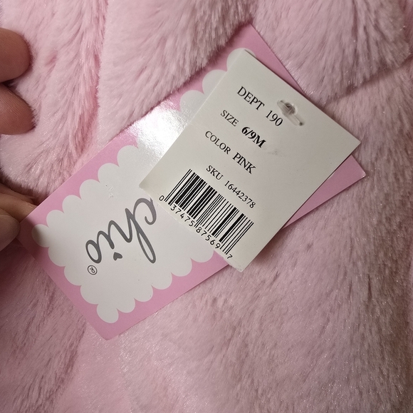 NWT Pistachio Baby Girl Snowsuit 6-9 Months Girl Zip Up Hooded Cheetah - Picture 5 of 8